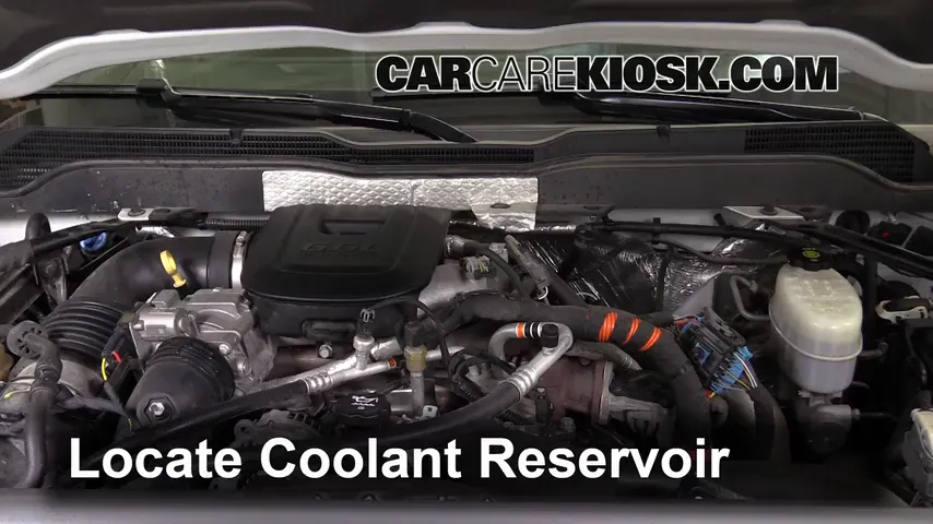2015 Chevrolet Silverado 2500 HD LT 6.6L V8 Turbo Diesel Crew Cab Pickup Coolant (Antifreeze)